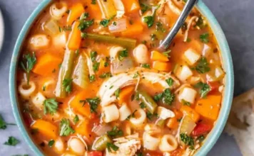 Chicken Minestrone Soup Chicken Minestrone Soup