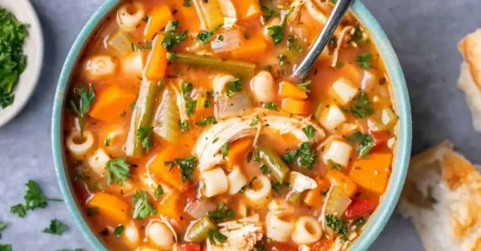Chicken Minestrone Soup