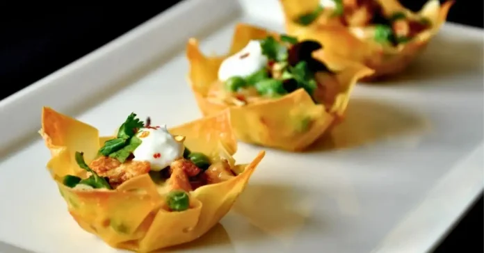 Chicken Nacho Cups