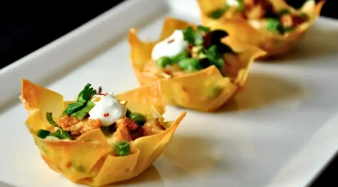 Chicken Nacho Cups Chicken Nacho Cups