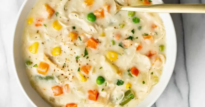 Chicken Pot Pie Soup