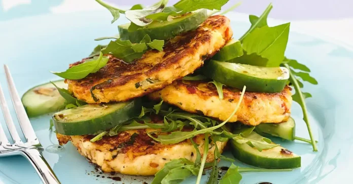 Chicken and Corn Fritters