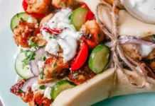 Greek Chicken Gyros Greek Chicken Gyros