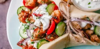 Greek Chicken Gyros Greek Chicken Gyros