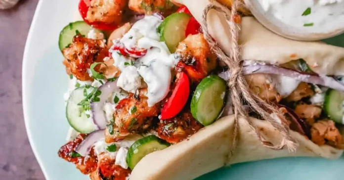 Greek Chicken Gyros
