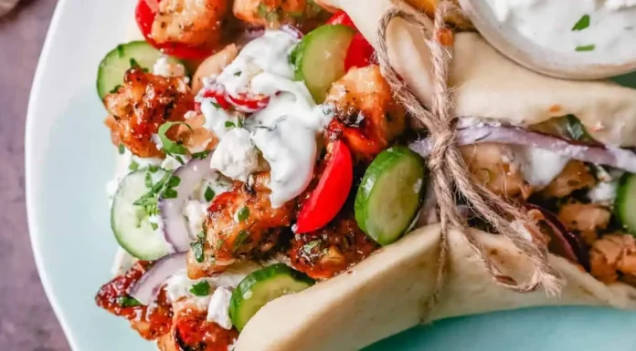 Greek Chicken Gyros Greek Chicken Gyros