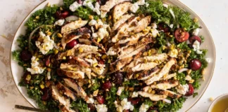 Kale and Grilled Chicken Salad Kale and Grilled Chicken Salad