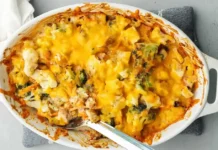 Keto Cheesy Chicken Casserole Keto Cheesy Chicken Casserole