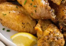 Easy Lemon Pepper Chicken Wings Lemon Pepper Chicken Wings