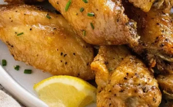 Easy Lemon Pepper Chicken Wings Lemon Pepper Chicken Wings