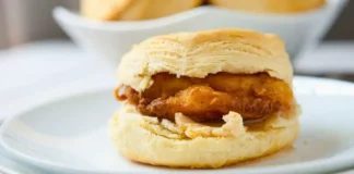 Maple Glazed Chicken Biscuit Sandwiches Maple Glazed Chicken Biscuit Sandwiches