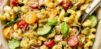 Pesto Chicken Pasta Salad Pesto Chicken Pasta Salad