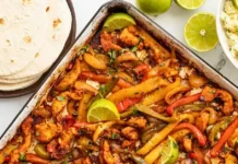 Sheet Pan Chicken Fajitas Sheet Pan Chicken Fajitas