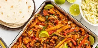 Sheet Pan Chicken Fajitas Sheet Pan Chicken Fajitas