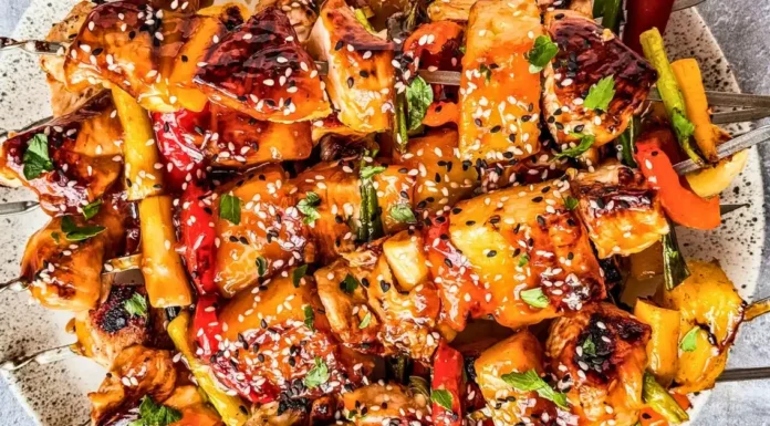 Teriyaki Chicken Skewers Teriyaki Chicken Skewers