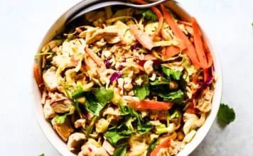 Thai Peanut Chicken Salad Thai Peanut Chicken Salad