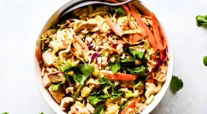 Thai Peanut Chicken Salad Thai Peanut Chicken Salad