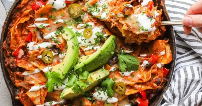 Chicken Enchilada Skillet