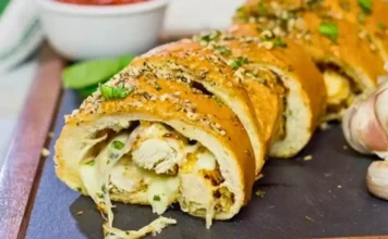 Chicken Parmesan Stuffed Breadsticks Chicken Parmesan Stuffed Breadsticks