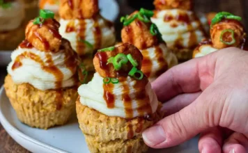 Chicken and Cornbread Muffins Chicken and Cornbread Muffins