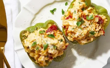 Chicken and Rice Stuffed Tomatoes Chicken and Rice Stuffed Tomatoes