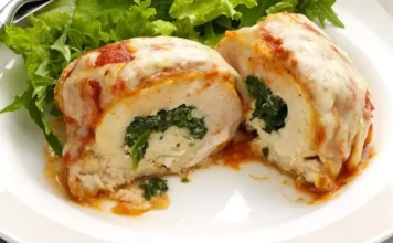 Stuffed Chicken Parmesan Stuffed Chicken Parmesan