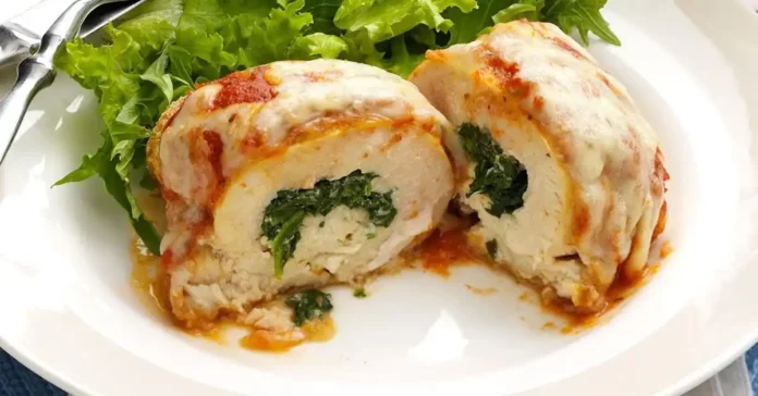 Stuffed Chicken Parmesan
