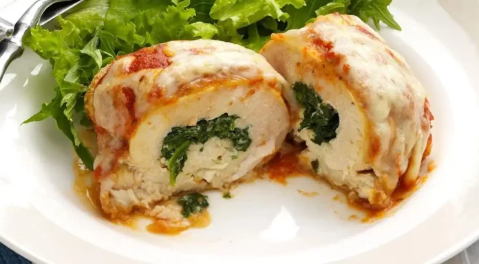 Stuffed Chicken Parmesan Stuffed Chicken Parmesan