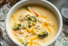Chicken Broccoli Cheddar Soup Chicken Broccoli Cheddar Soup