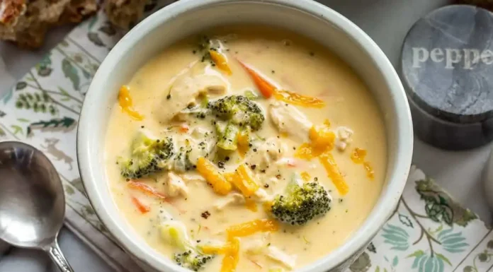 Chicken Broccoli Cheddar Soup Chicken Broccoli Cheddar Soup