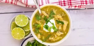 Chicken Chile Verde Soup Chicken Chili Verde Soup