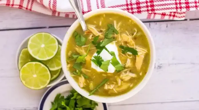 Chicken Chile Verde Soup Chicken Chili Verde Soup