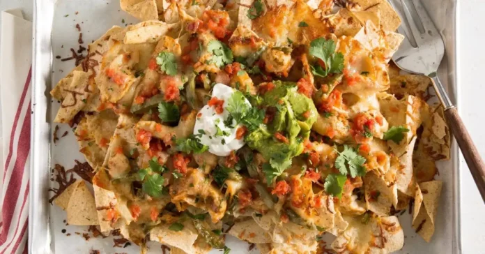 Chicken Fajita Nachos