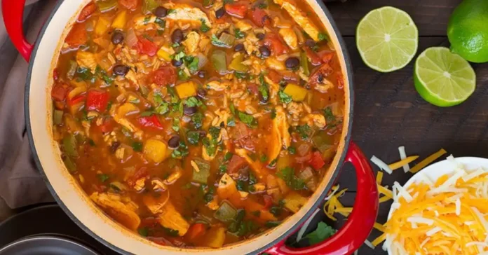 Chicken Fajita Soup