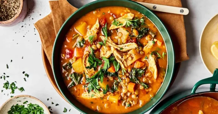 Chicken Lentil Soup