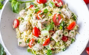 Chicken Orzo Salad Chicken Orzo Salad