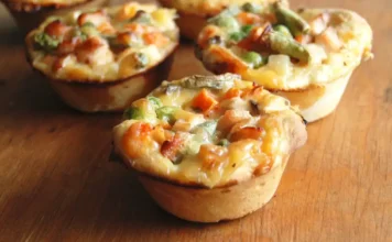 Chicken Pot Pie Cupcakes Chicken Pot Pie Cupcakes