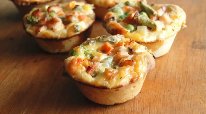 Chicken Pot Pie Cupcakes Chicken Pot Pie Cupcakes