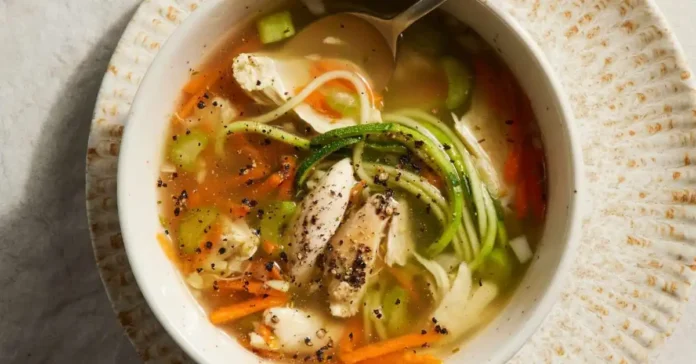 Chicken Zoodle Soup