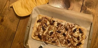 Chicken And Fig Flatbread Chicken and Fig Flatbread