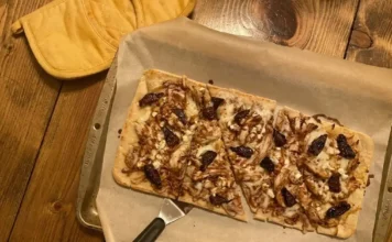 Chicken And Fig Flatbread Chicken and Fig Flatbread