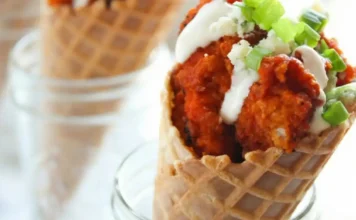 Chick N’ Cone Copycat Recipe Chicken and Waffle Cones