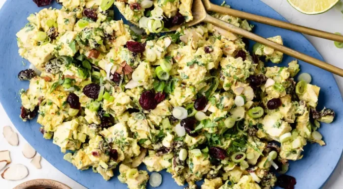 Greek Yogurt Curry Chicken Salad Greek Yogurt Curry Chicken Salad