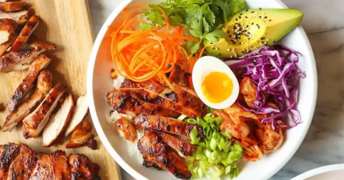 Korean Chicken Bowls