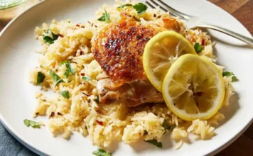 Oven Baked Chicken and Rice Oven Baked Chicken And Rice