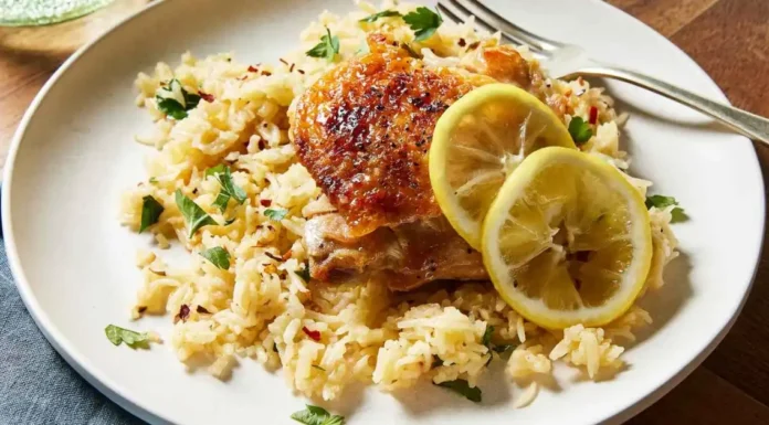 Oven Baked Chicken and Rice Oven Baked Chicken And Rice