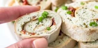 Pesto Chicken Pinwheels Pesto Chicken Pinwheels