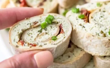 Pesto Chicken Pinwheels Pesto Chicken Pinwheels