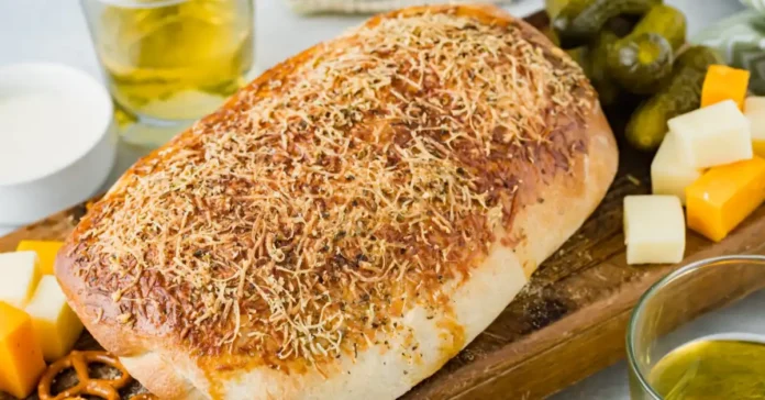 Sweet BBQ Chicken Stromboli