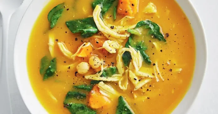 Sweet Potato Chicken Soup